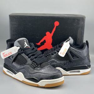 Air Jordan 4 Retro Laser Black Gum