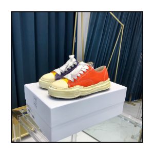 Mihara Yasuhiro Hank OG Sole Canvas Low Orange Purple