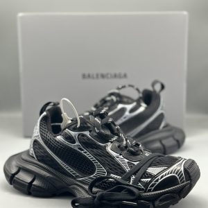 Balenciaga 3XL Sliver Black