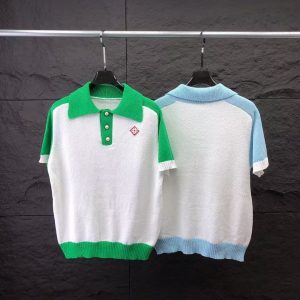 Casablanca Knit Polo Sweater