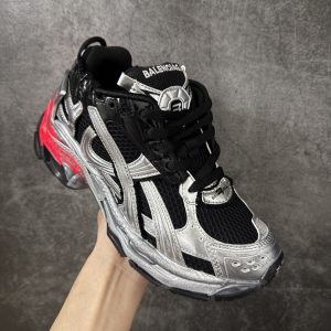 Balenciaga Runner  LED  Silver Black