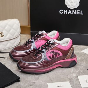 Chanel 23A trainer Rose
