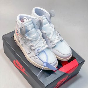 Off White* Air Jordan 1 Retro High White